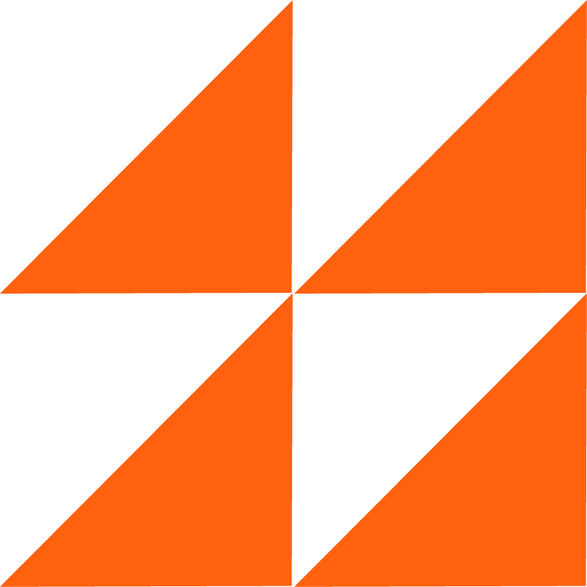 Four Triangles – Tangerine