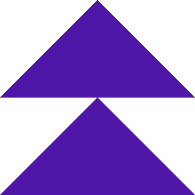 Two Triangles Stacked